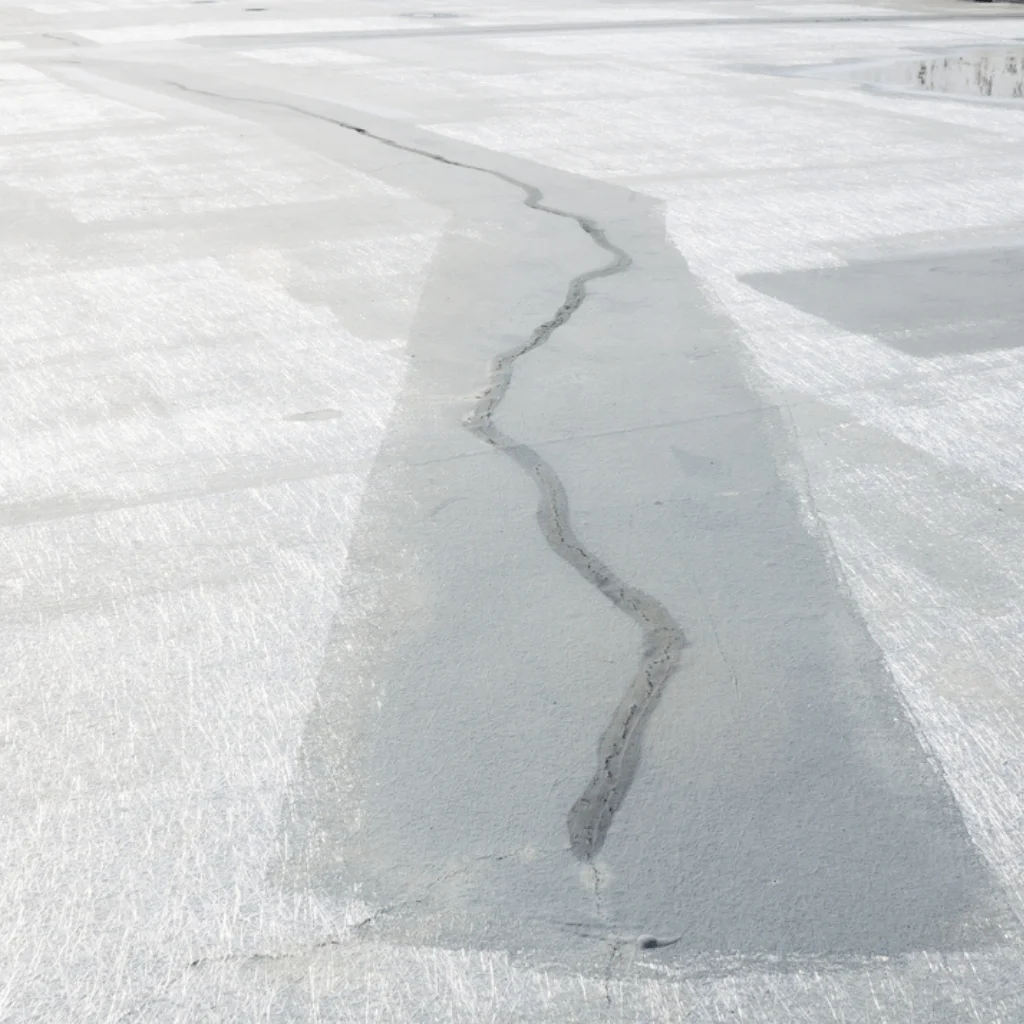 Roof waterproofing services - expansion joint treatment