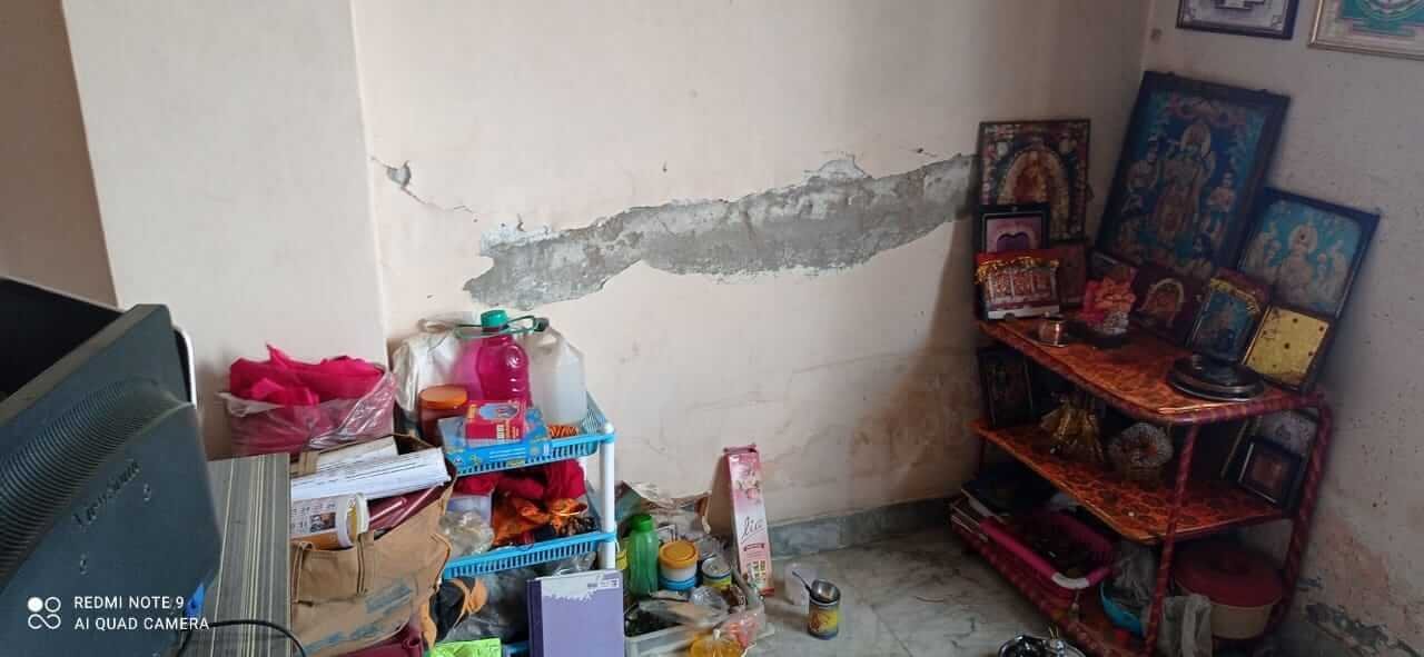 Slab leakage repair project
